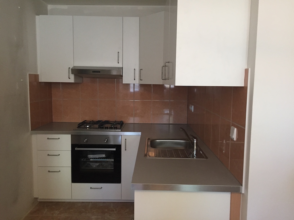 Rekonstrukce kuchyně a koupelny v panelovém bytě na Praze 4 Pankráci